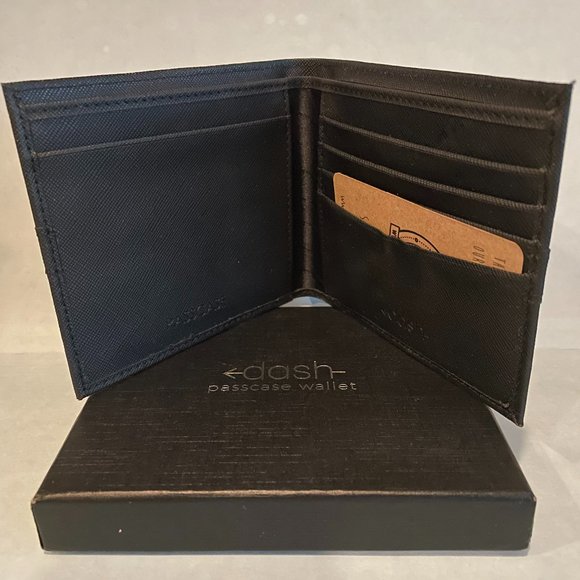 Dash Passcase Bifold Wallet and Slim wallet ultra thin both RFID Blocking - Picture 1 of 4